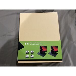 Baisla iPad Pro 12.9 Case with Keyboard (6th Gen, 2022) - 360° Rotatable, Trackp